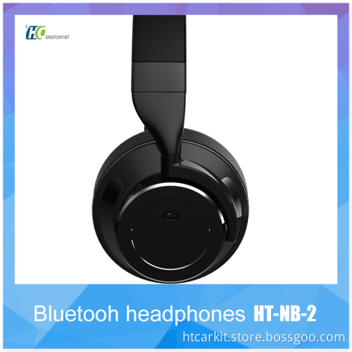 HT-NB2 Bluetooth Earpiece over ear best noise cancelling Wireless Headphones for wholesale